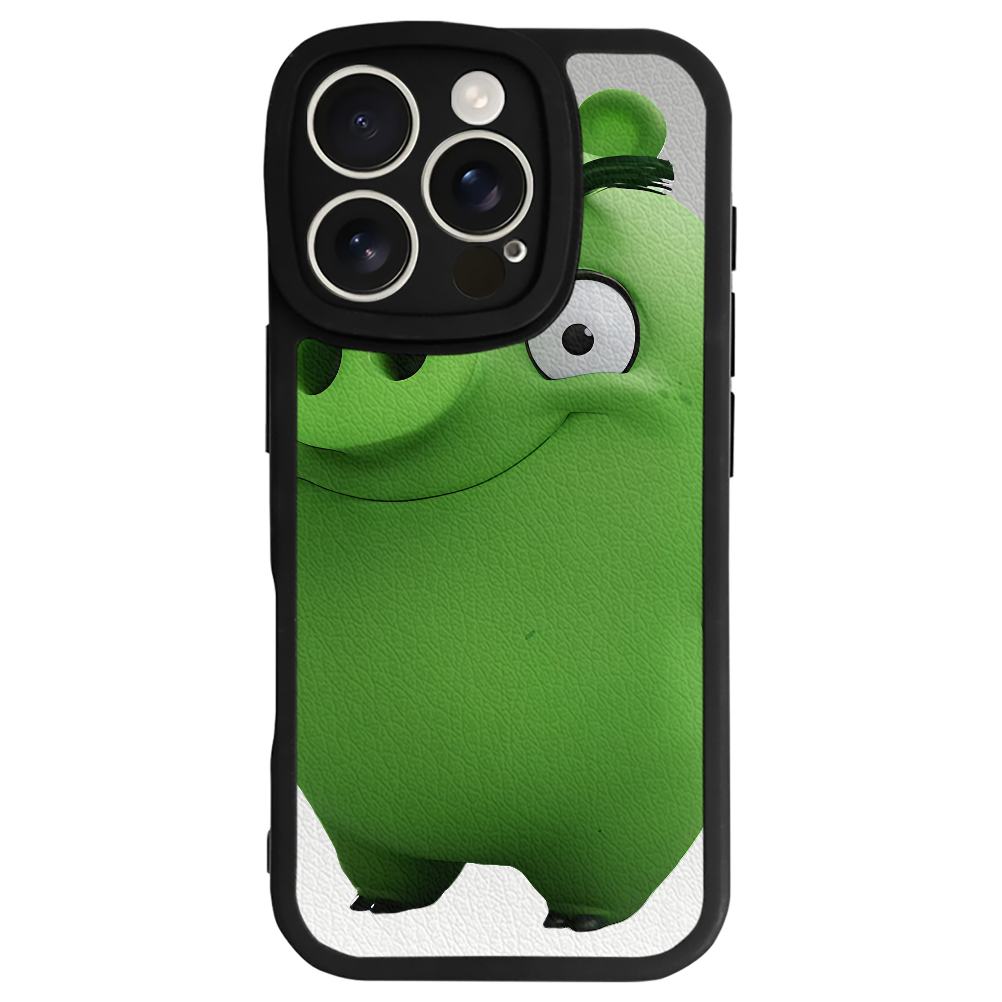 （画像用） Angry Birds アングリーバード 【iPhone 16シリーズ対応】シリコンスマホケース（レザー調） 材質：シリコン